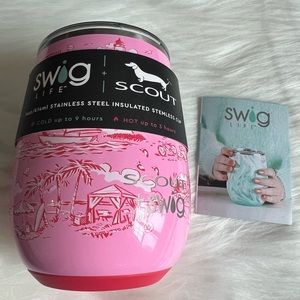 NWT Beachy Keen Stemless Wine Glass 14 oz.